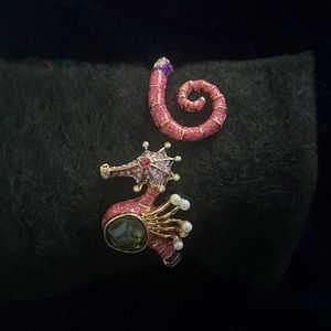 Betsey Johnson Seahorse bracelet